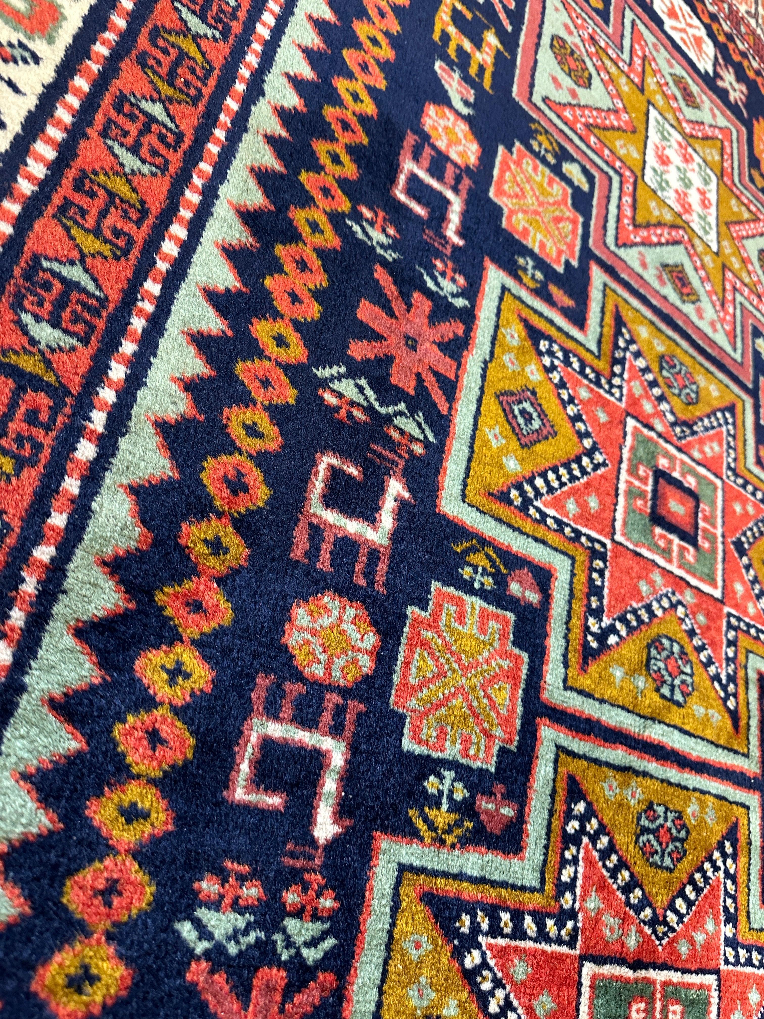 Vintage Armenian Karabakh/Artsakh Wool Rug by Rugistan - product image 8 for Resin Society