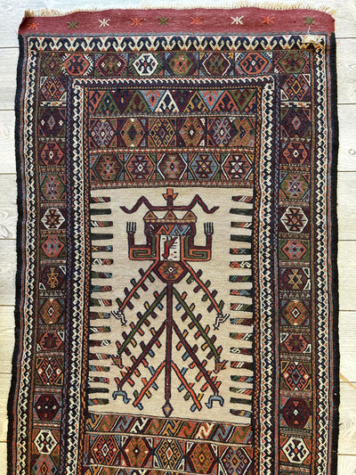Vintage Kurdish Qochan Runner 2’9” x 12’9” by Rugistan - product image 4 for Resin Society
