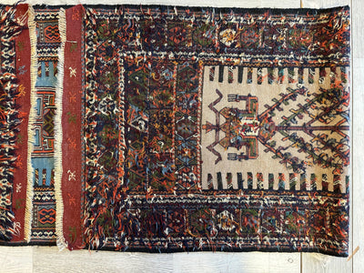 Vintage Kurdish Qochan Runner 2’9” x 12’9” by Rugistan - product image 6 for Resin Society