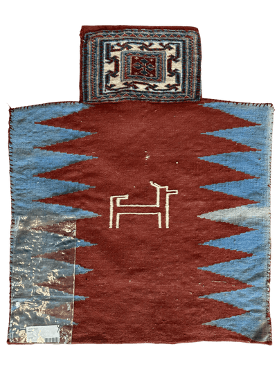 Vintage Nomadic Baluch Salt Bag Rug by Rugistan - product image 4 for Resin Society
