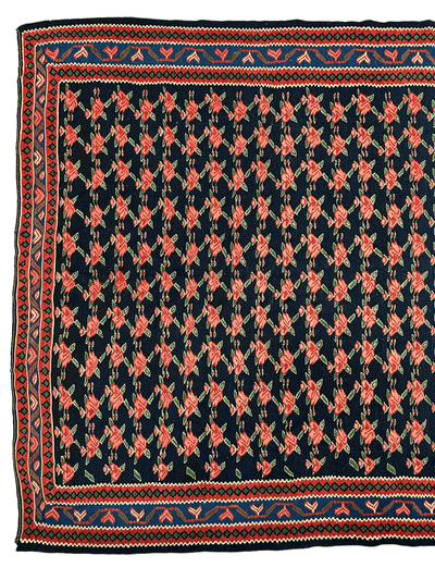 Vintage Persian Senneh Kilim 4’4” x 7’ by Rugistan - product image 2 for Resin Society