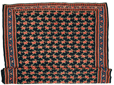 Vintage Persian Senneh Kilim 4’4” x 7’ by Rugistan - product image 5 for Resin Society