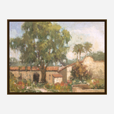 Vintage Spanish Villa Artist Enhanced Canvas Print by John Beard Collection - product image 7 for Resin Society