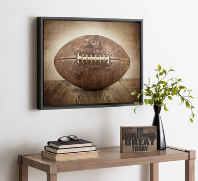 Sylvie Vintage Football Framed Canvas By Shawn St.
Peter