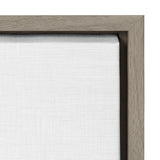 Sylvie Golf Ball Portrait Framed Canvas, Gray 18x24 by kateandlaurel - product image 3 for Resin Society