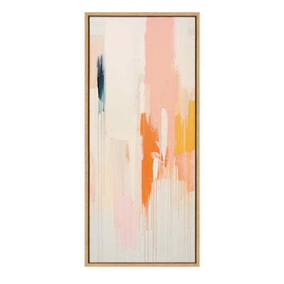 Sylvie Fiesta Abstract Framed Canvas by Amy Lighthall
