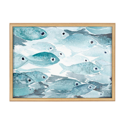 Blake Aholehole Framed Printed Glass by kateandlaurel - product image 2 for Resin Society