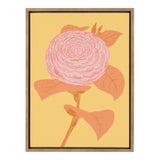 Sylvie Peony in Yellow Framed Canvas by kateandlaurel - product image 9 for Resin Society