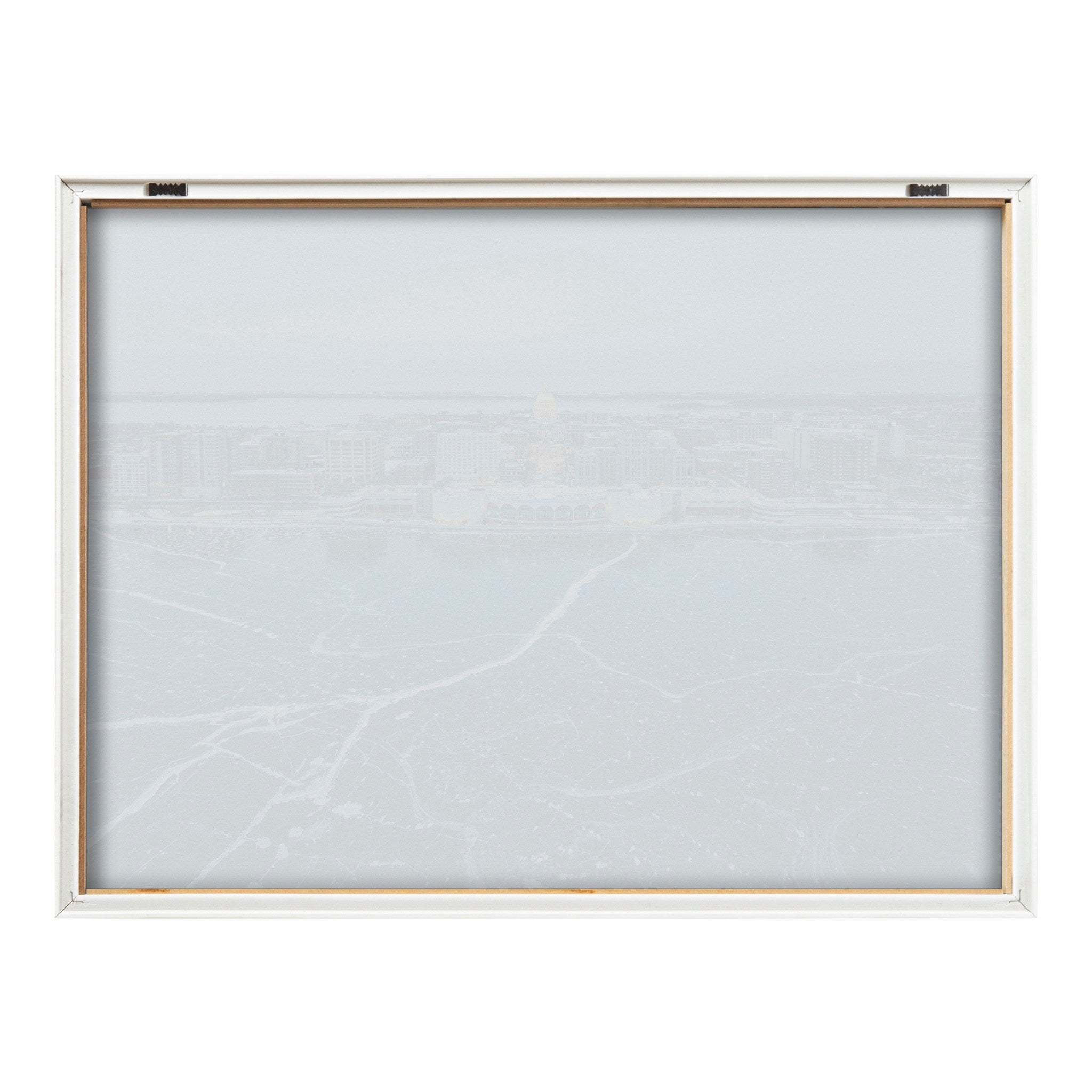 Blake Icy Veins of Winter-Madison Wisconsin Framed Printed Glass by kateandlaurel - product image 4 for Resin Society