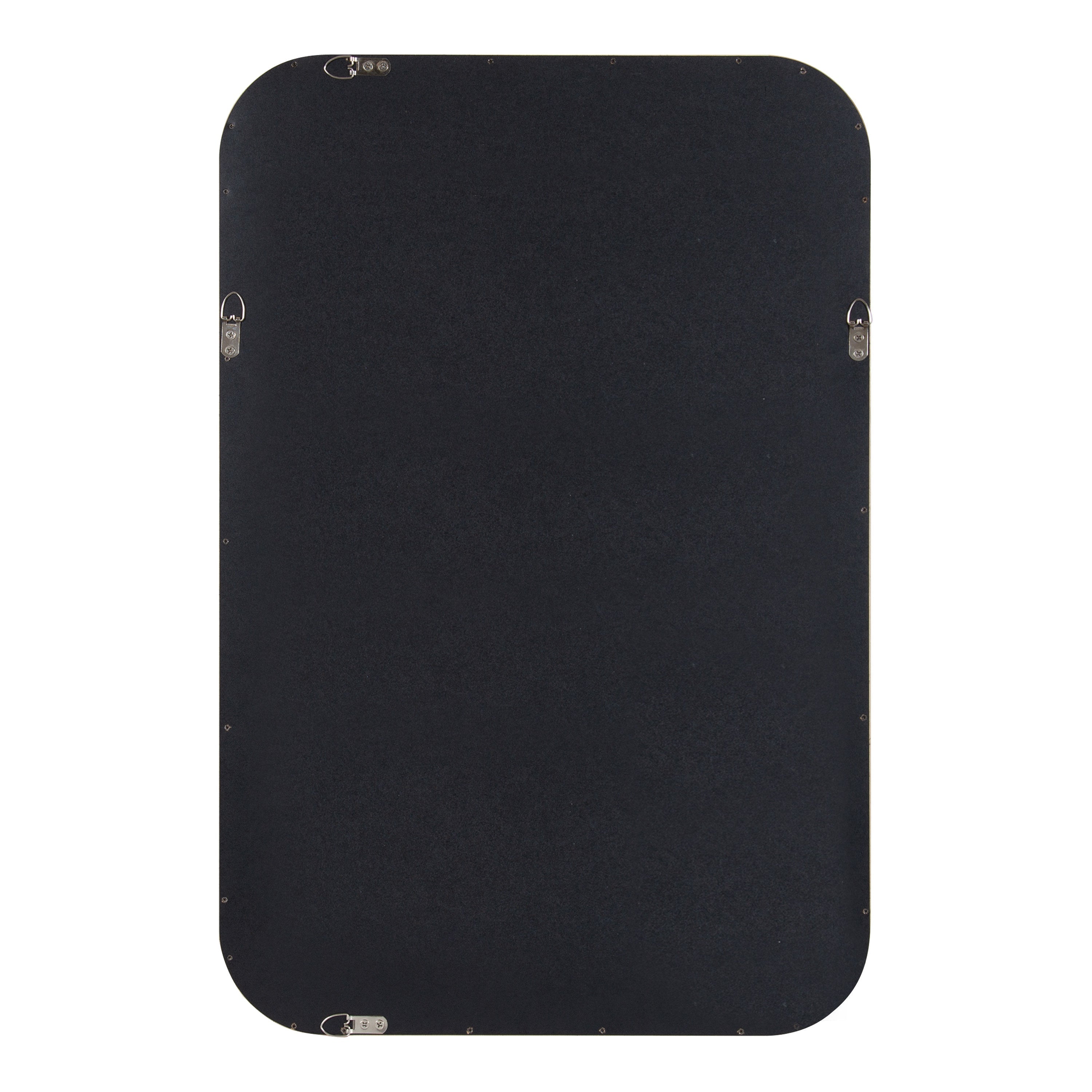 Hutton Wood Framed Radius Rectangle Mirror by kateandlaurel - product image 15 for Resin Society