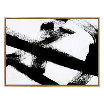 Sylvie Gesture I BW Framed Canvas by kateandlaurel - product image 8 for Resin Society