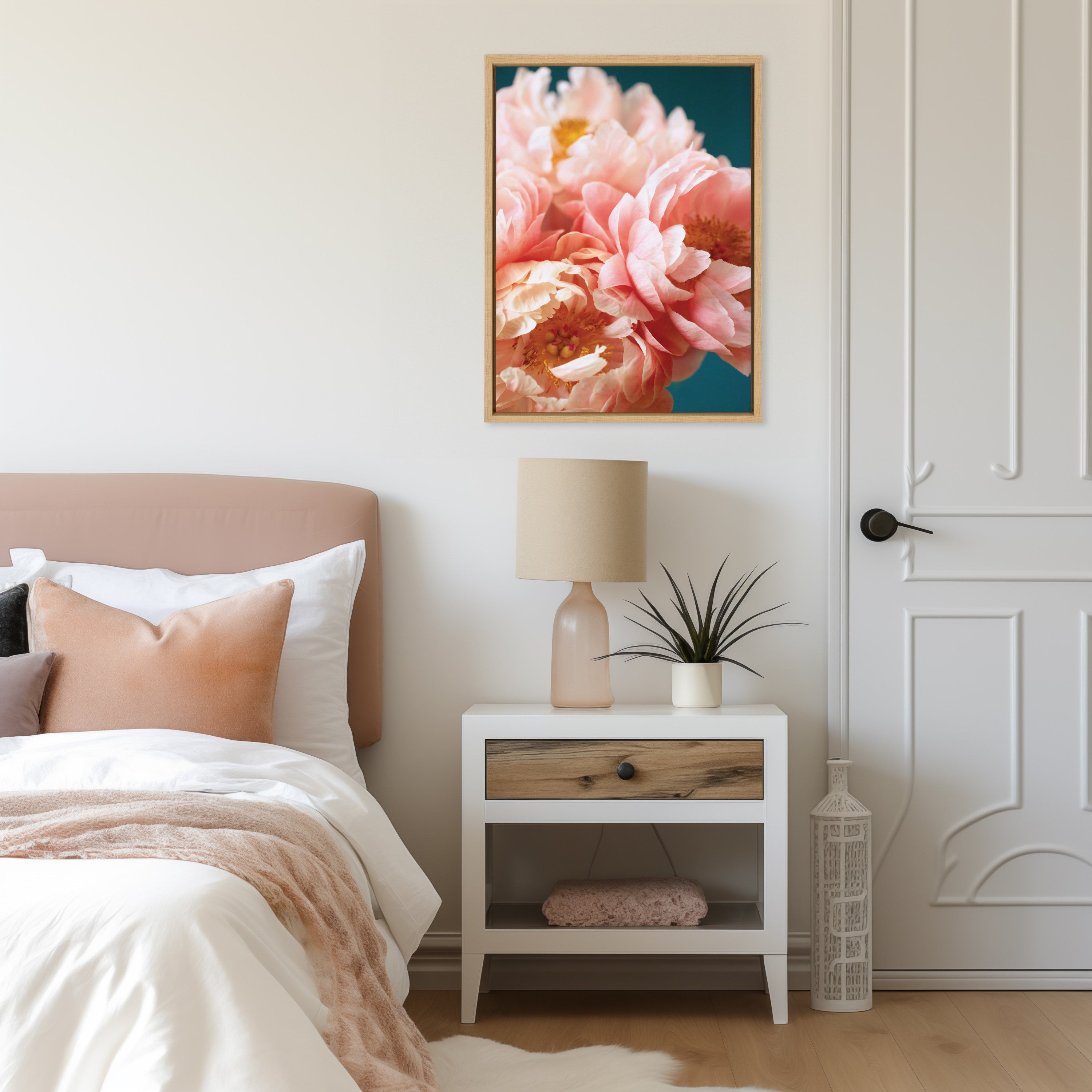 Sylvie Margot Framed Canvas by Alicia Bock