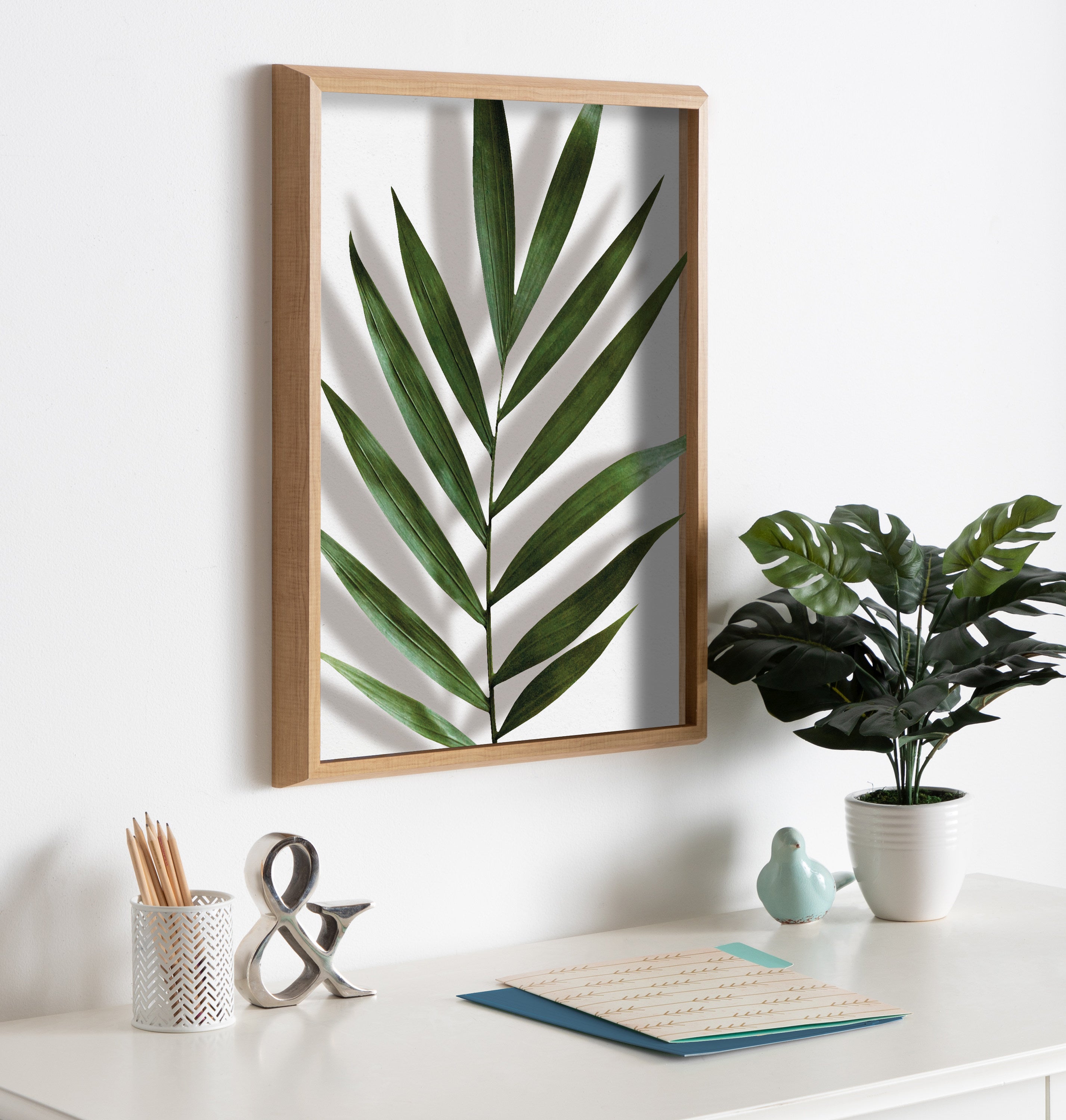 Blake Botanical 5F Framed Printed Glass by Amy Peterson by kateandlaurel - product image 16 for Resin Society