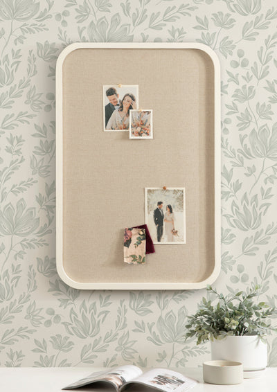 Hutton Wood Framed Fabric Pinboard