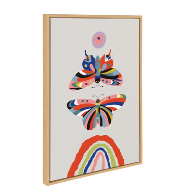 Sylvie Butterflies Framed Canvas by kateandlaurel - product image 2 for Resin Society