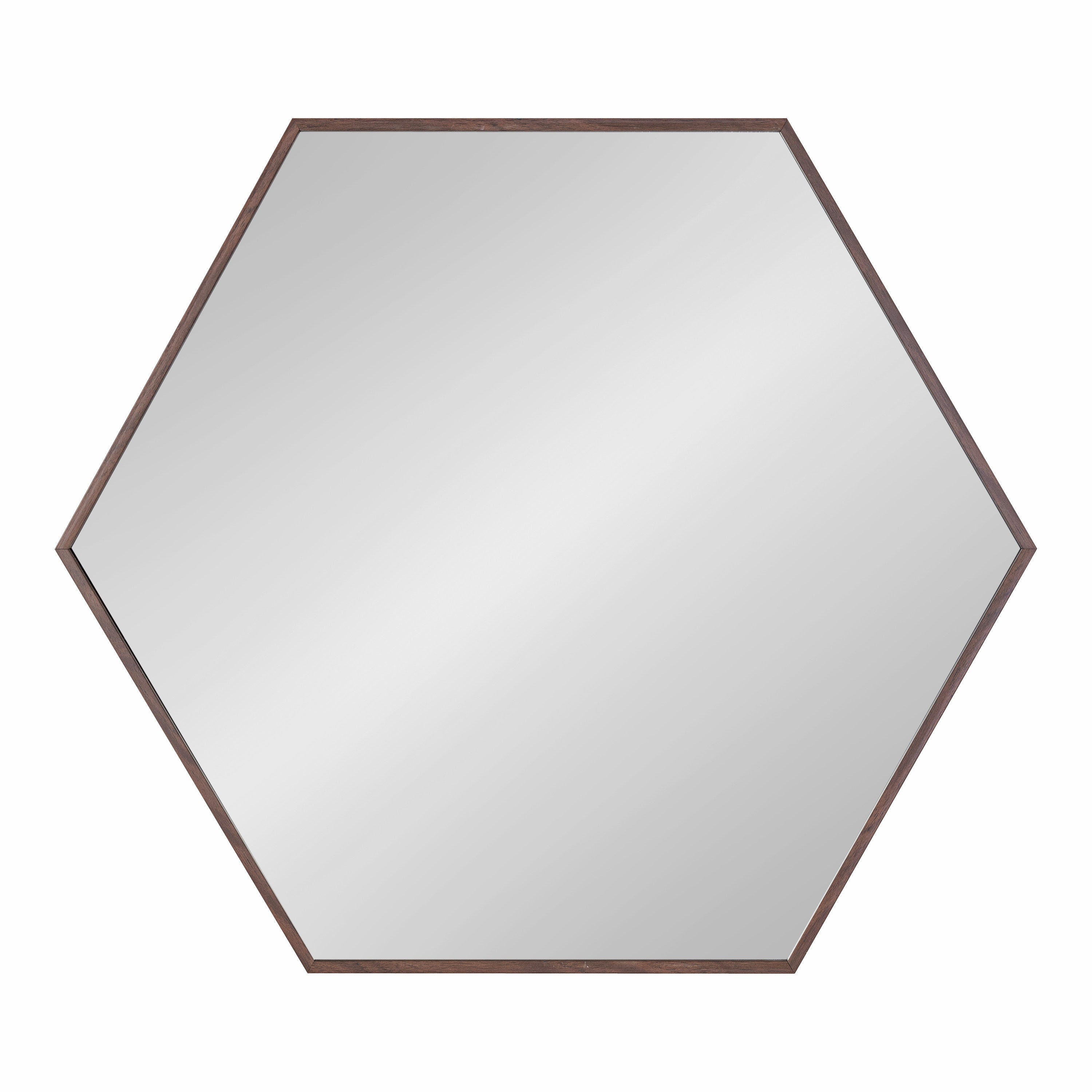 Rhodes Framed Hexagon Wall Mirror by kateandlaurel - product image 10 for Resin Society