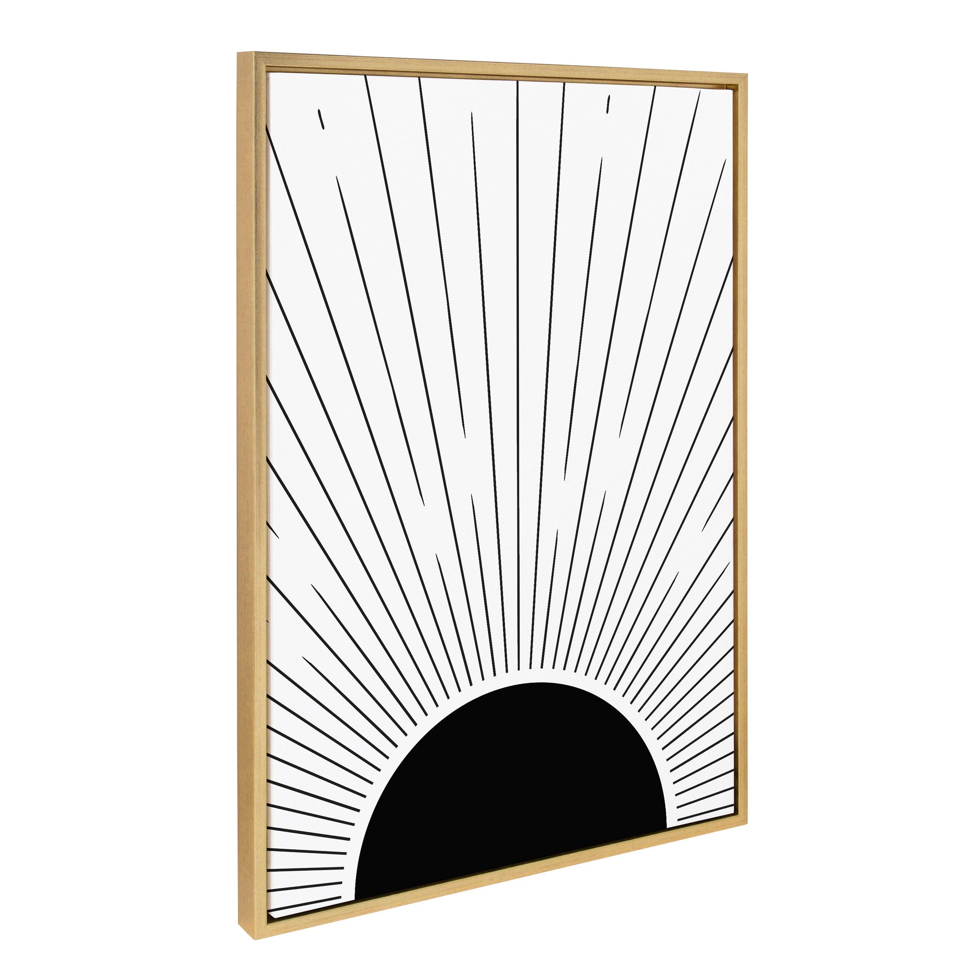 Sylvie Mid 3 Framed Canvas by kateandlaurel - main product image for Resin Society