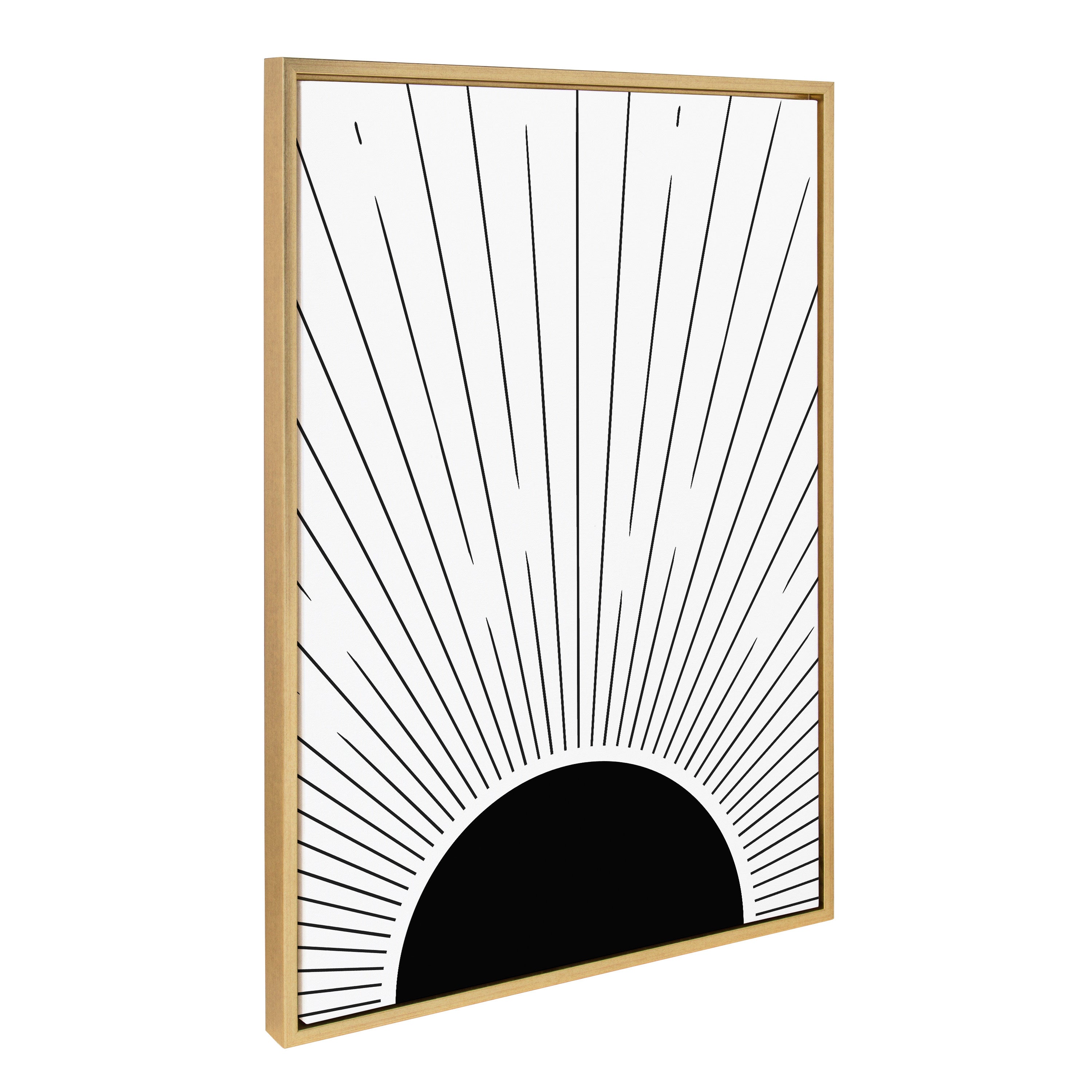 Sylvie Mid 3 Framed Canvas by kateandlaurel - main product image for Resin Society