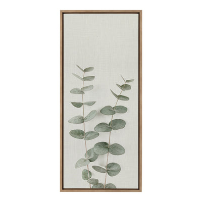 Sylvie Eucalyptus Botanical II Framed Canvas by The Creative Bunch by kateandlaurel - product image 2 for Resin Society