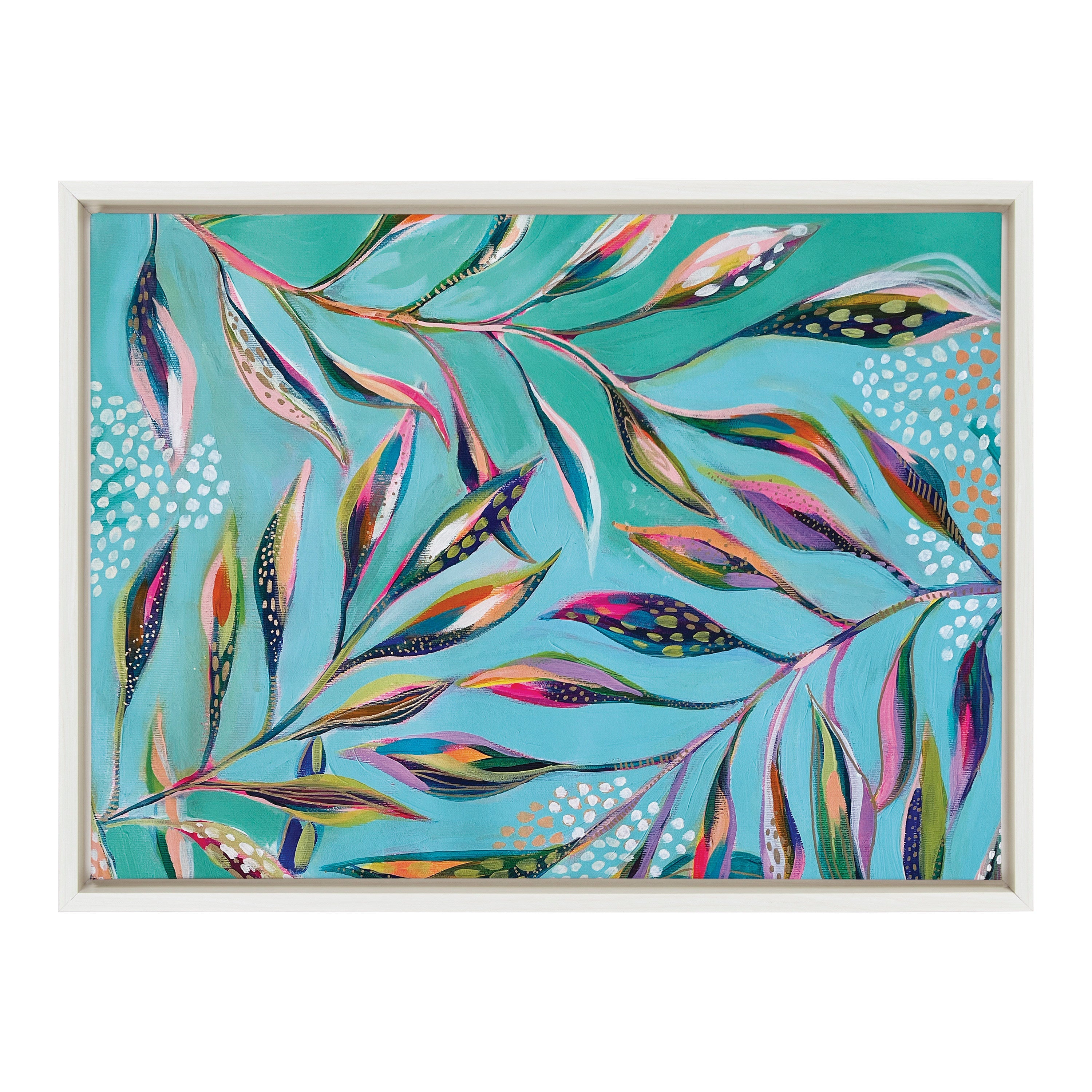 Sylvie A Tranquil Moment Framed Canvas by Jessi Raulet of Ettavee