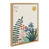 Sylvie Zen Garden 2 Framed Canvas by kateandlaurel - product image 2 for Resin Society