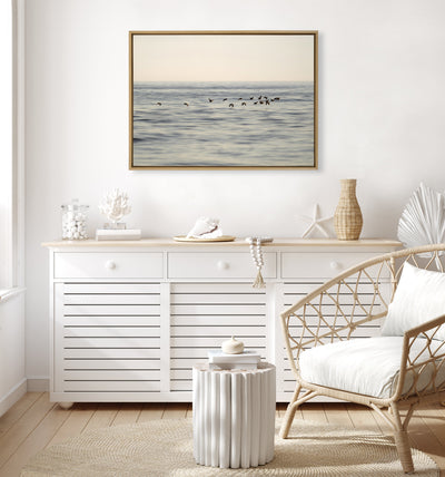 Sylvie Birds of a Feather Framed Canvas by kateandlaurel - product image 10 for Resin Society