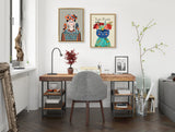Sylvie MCM Frida Kahlo Framed Canvas by kateandlaurel - product image 6 for Resin Society