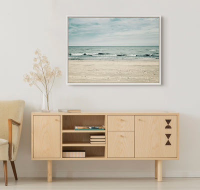 Sylvie Beach 2 Framed Canvas by kateandlaurel - product image 20 for Resin Society