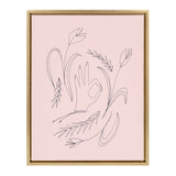 Sylvie We Are All OK Framed Canvas by kateandlaurel - product image 9 for Resin Society