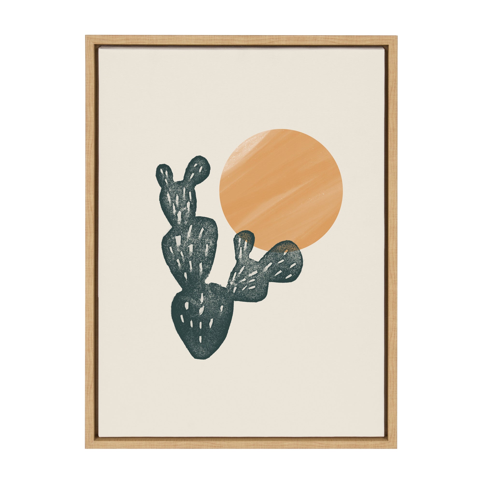 Sylvie Desert Sand Framed Canvas by kateandlaurel - product image 11 for Resin Society