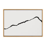 Sylvie Elevated Abstract Minimalist Mountain Landscape Framed Canvas by kateandlaurel - product image 14 for Resin Society