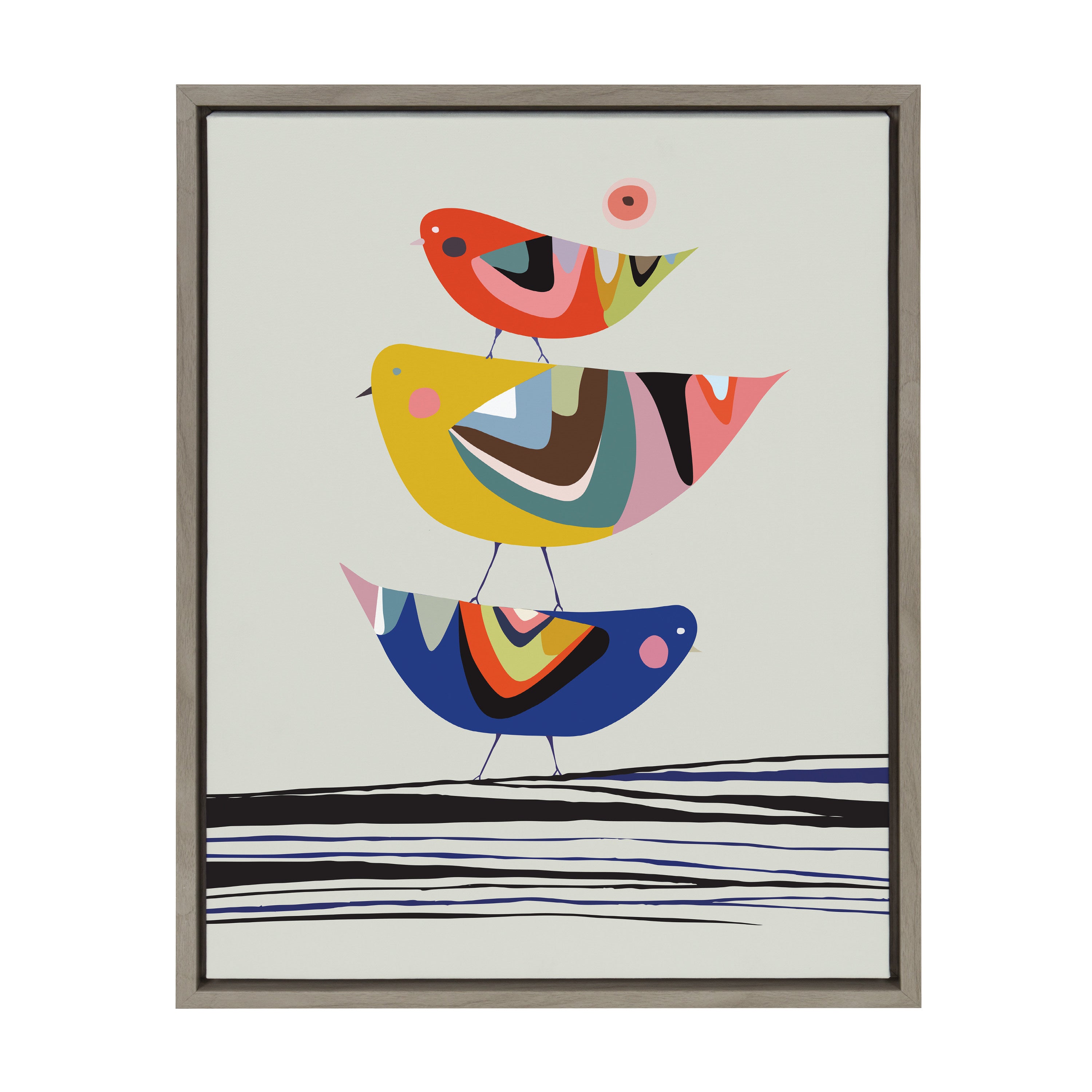 Sylvie The Family Tree Framed Canvas by kateandlaurel - product image 10 for Resin Society