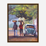 Walking Home From Market by John Beard Collection - product image 4 for Resin Society
