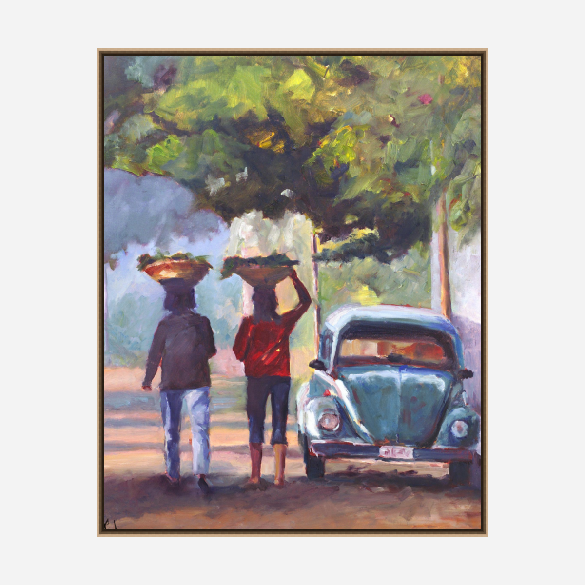 Walking Home From Market by John Beard Collection - product image 5 for Resin Society