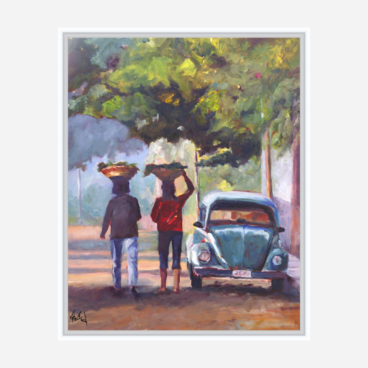 Walking Home From Market by John Beard Collection - product image 3 for Resin Society