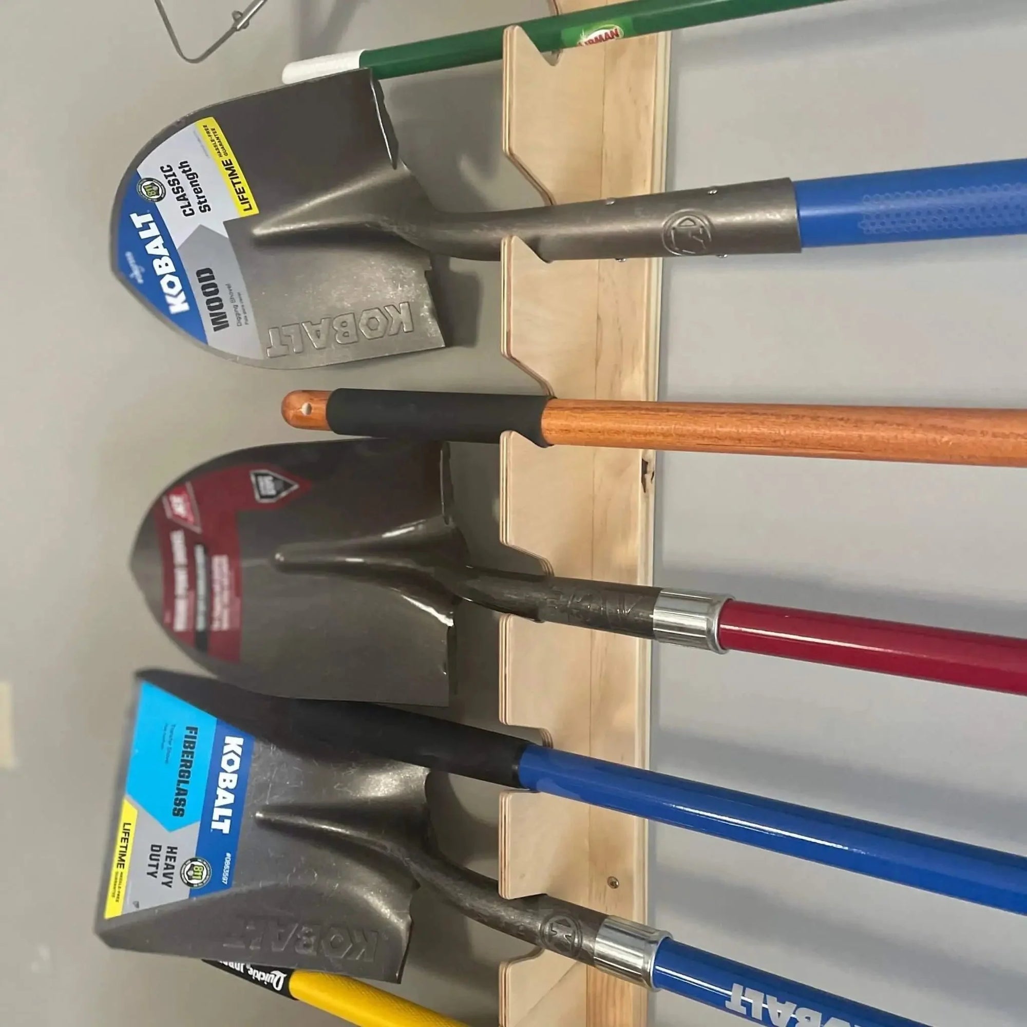 Wall-Mounted Garden Tool Rack - Garage by HangThis Up
