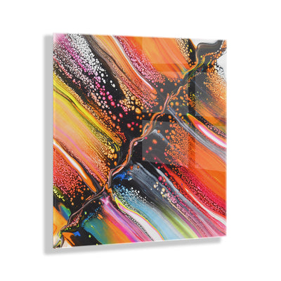 Aloha Floating Acrylic Art by Xizhou Xie