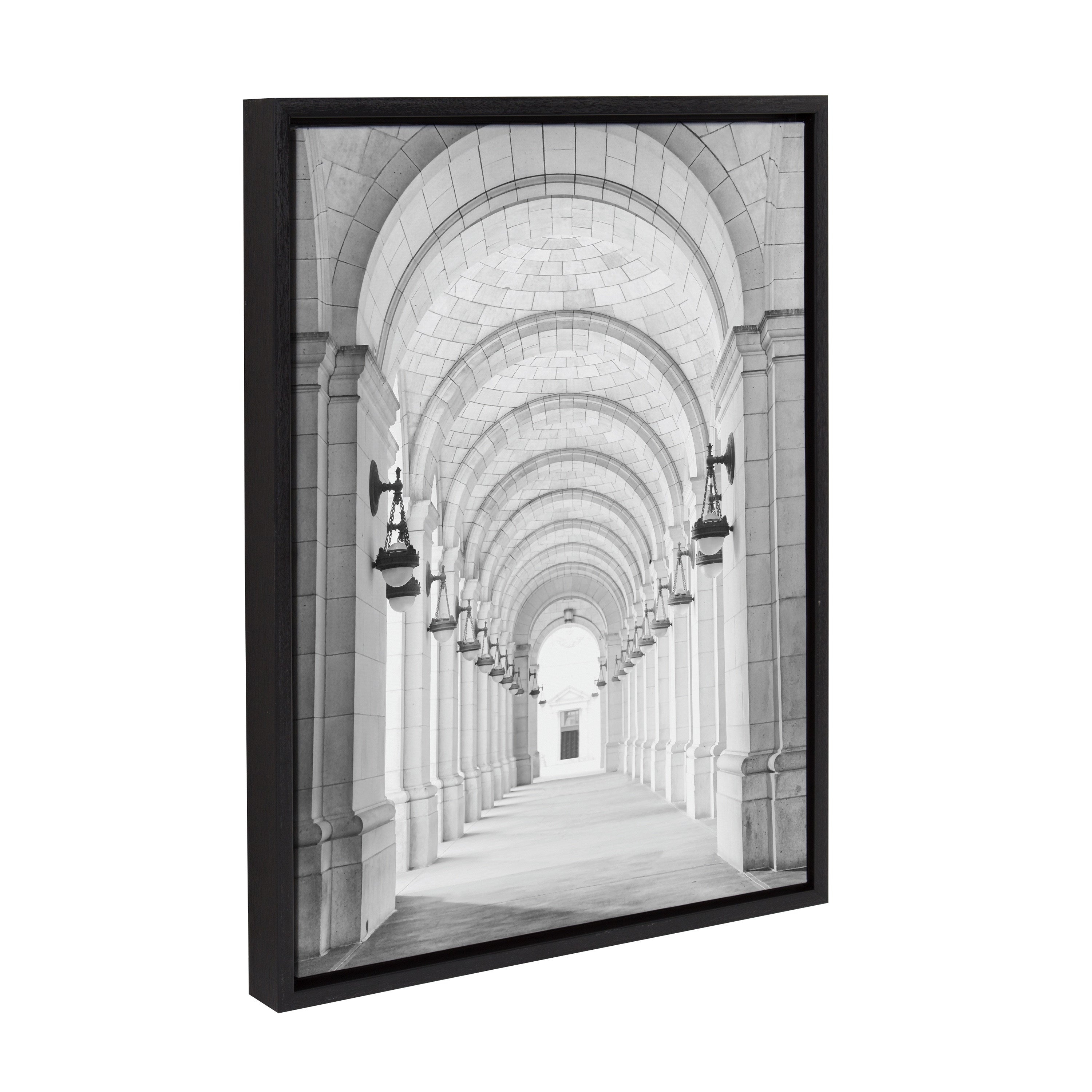 Sylvie Union Station Framed Canvas by kateandlaurel - product image 2 for Resin Society
