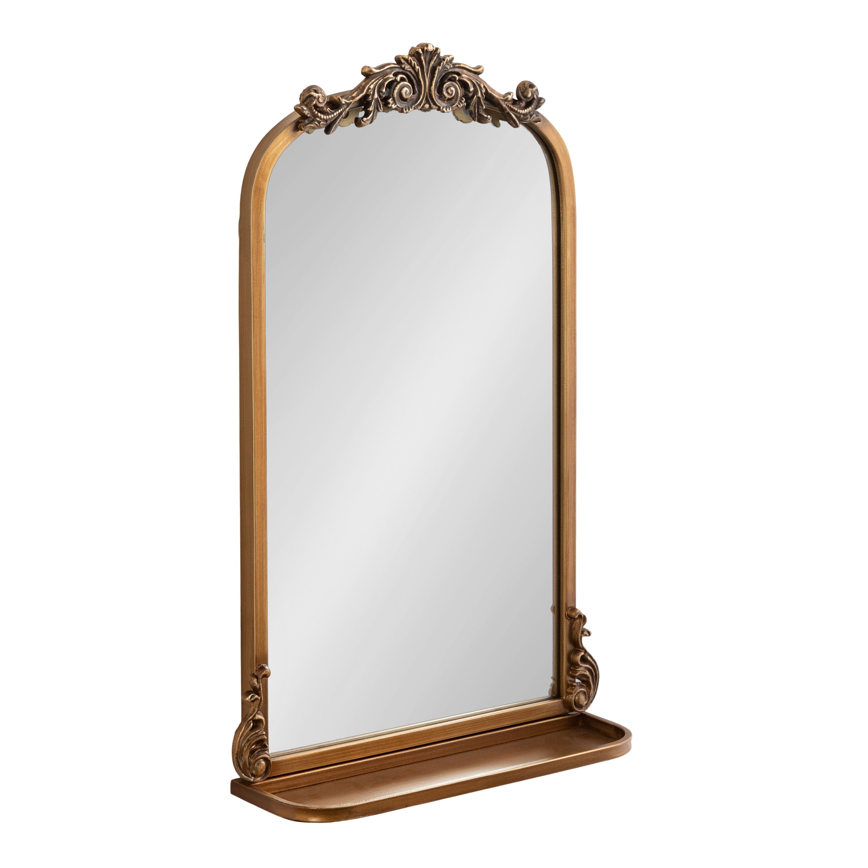 Arendahl Traditional Arch Mirror with Shelf by kateandlaurel - product image 19 for Resin Society