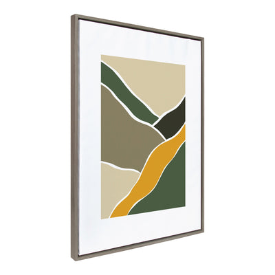 Sylvie Fields of Sun 3 Framed Canvas by kateandlaurel - product image 2 for Resin Society