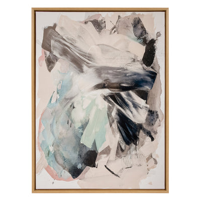 Sylvie Painted Flow II Framed Canvas by Amy Lighthall