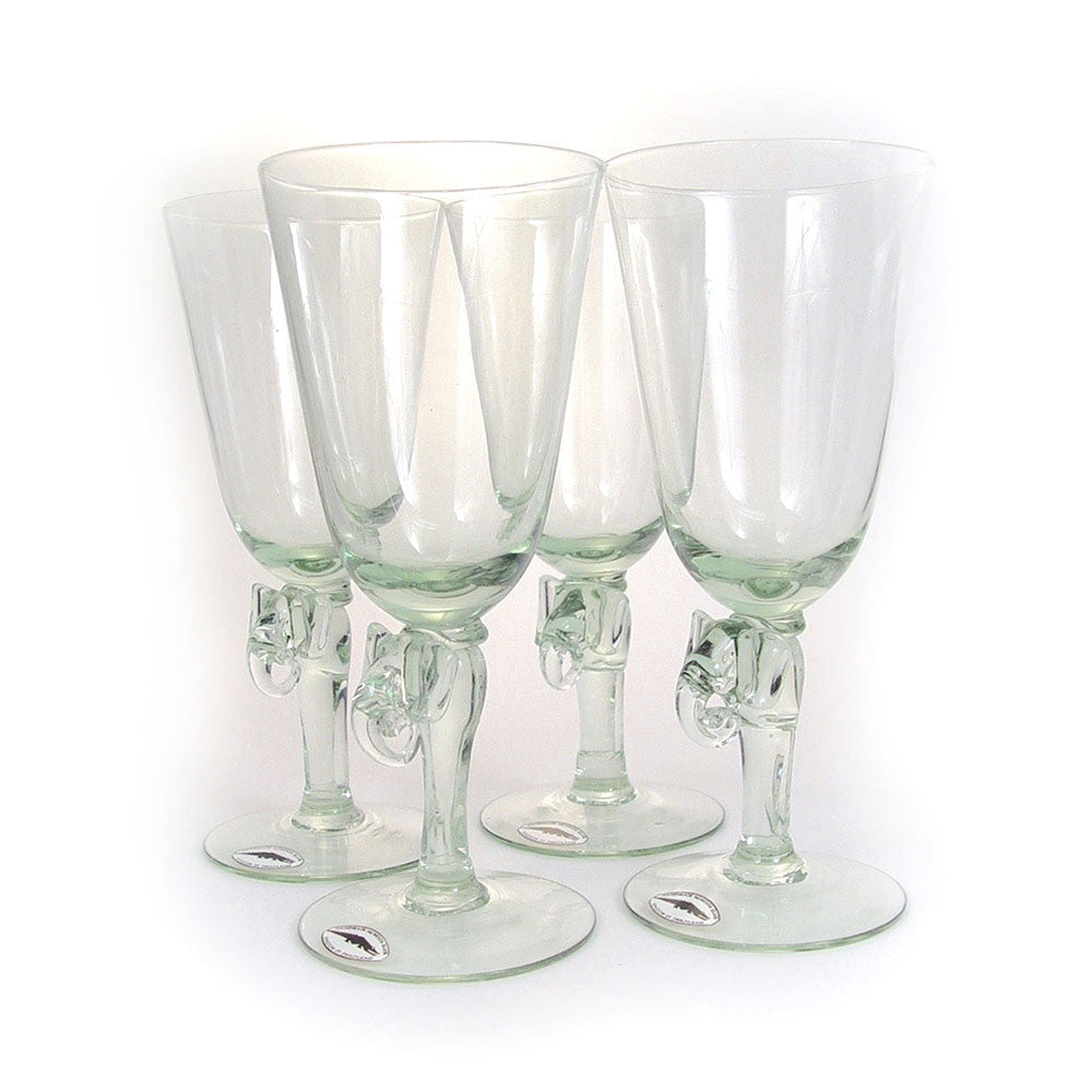Wine Glass with Animal Stem by Mbare Ltd - product image 7 for Resin Society