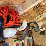 Ceiling Mounted Weed Wacker Rack