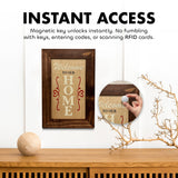 Hidden Gun Storage Cabinet Welcome to Our Home by Bellewood Designs - product image 3 for Resin Society