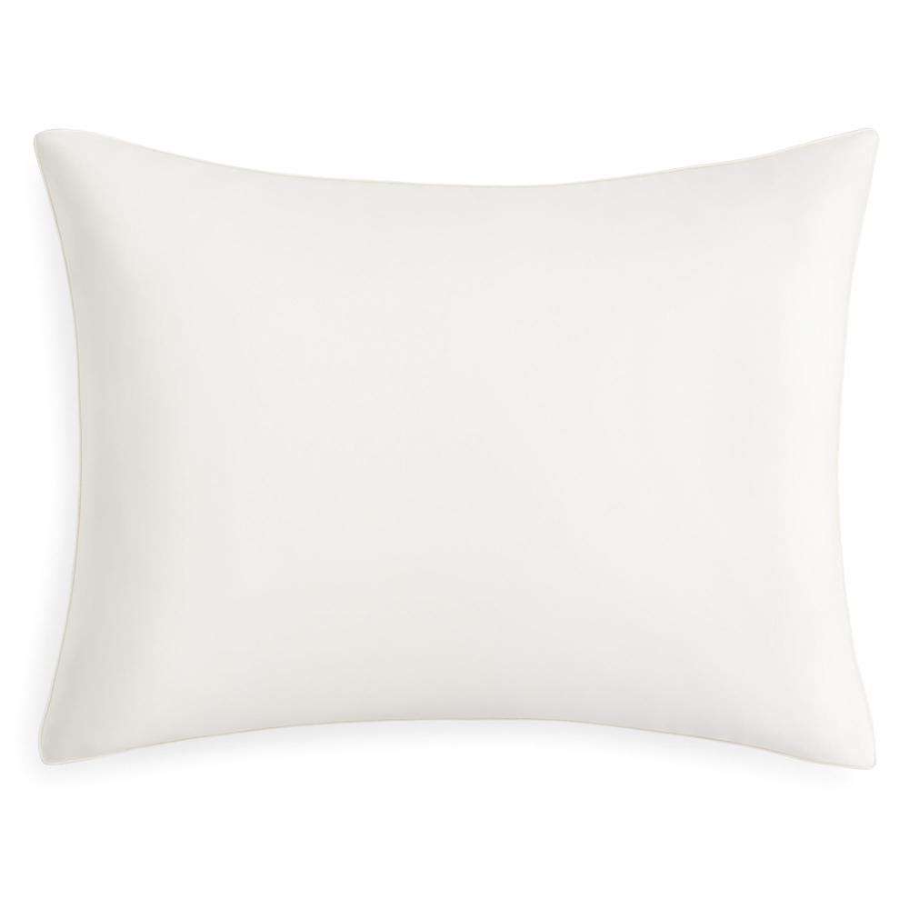 Charmeuse Mulberry Silk Pillowcase with Classic Piping by Perle Silk - product image 2 for Resin Society