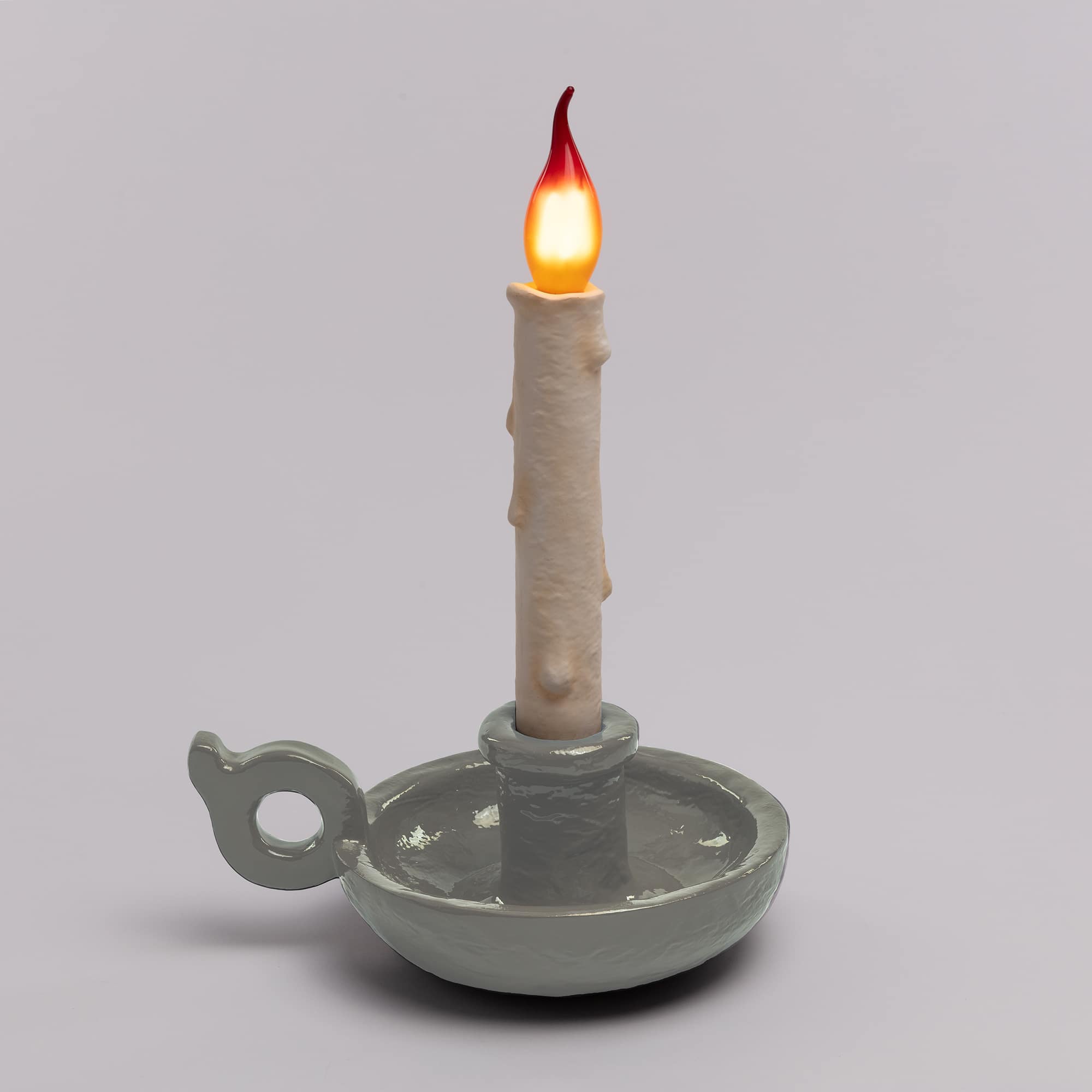 Bugia Lamp White detail image - Resin Society