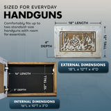 White Wolf Gun Concealment Furniture by Bellewood Designs - product image 6 for Resin Society