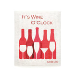 Wine O'Clock Swedish Dishcloth by sweetgum home, LLC - main product image for Resin Society