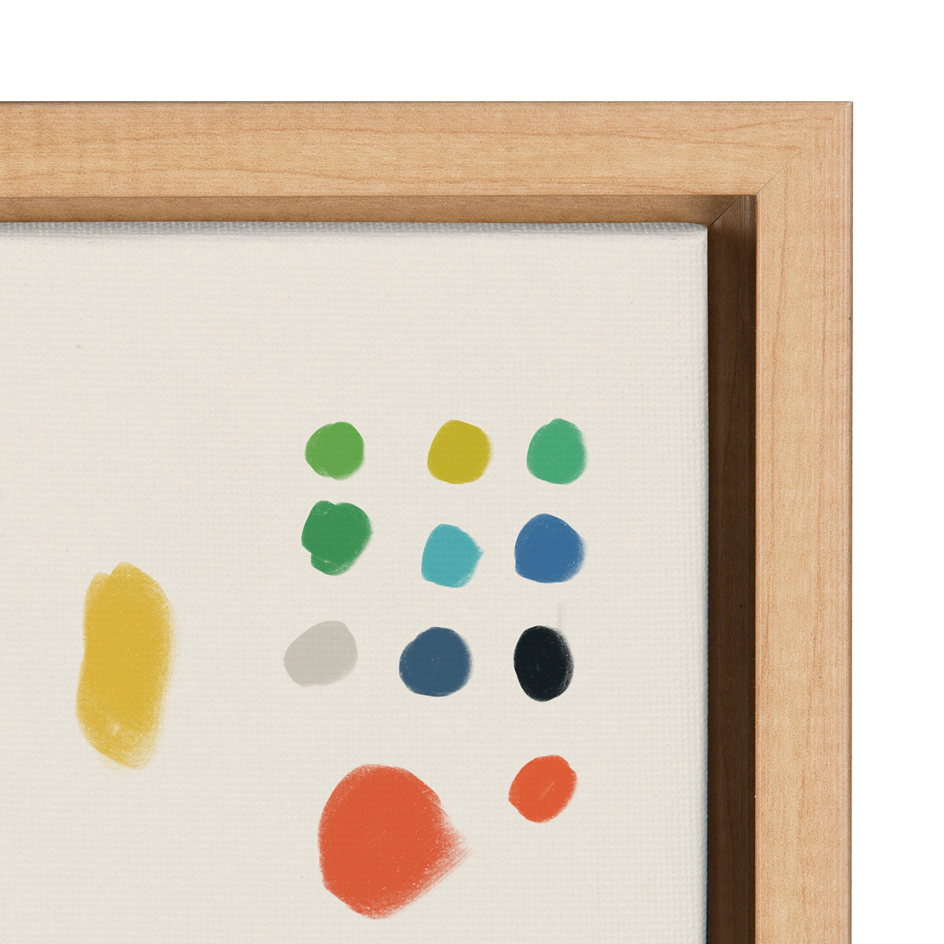 Sylvie Zen Garden 1 Framed Canvas