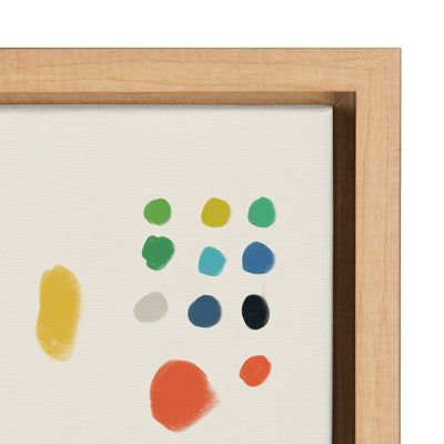 Sylvie Zen Garden 1 Framed Canvas